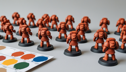 Batch Painting Miniatures: Using PM Skills