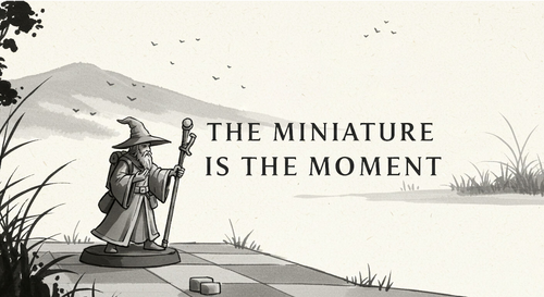 Mindful Miniature Painting: The miniature is the moment