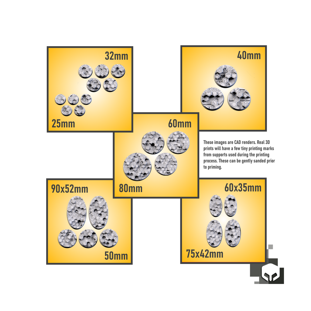 Cyber Hex High Res Bases
