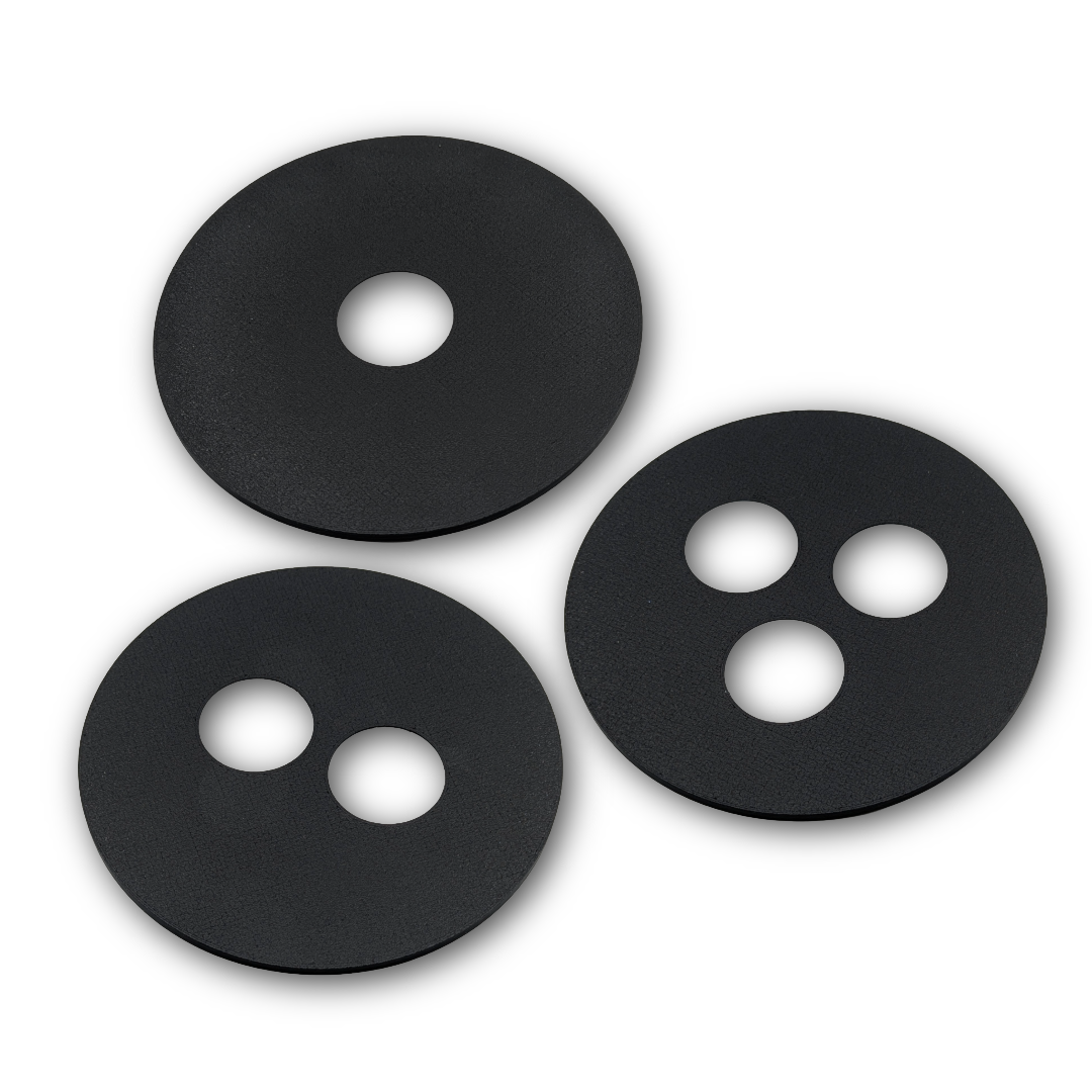 360Wizard Set of thee 32mm accessory decks for rotating displays. 