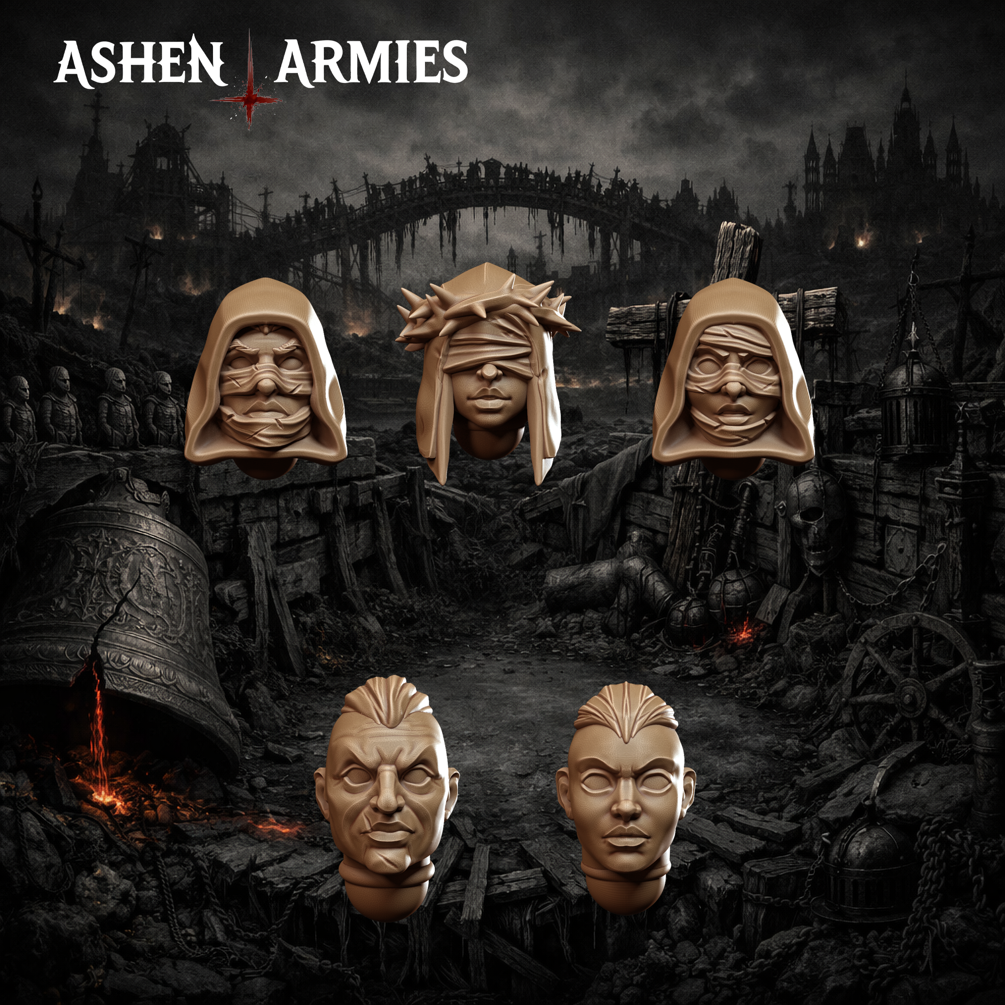 Bleeding Procession Modular Heads