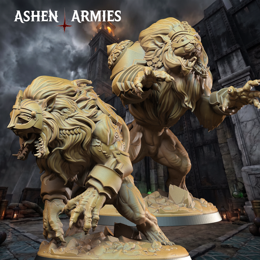 Gilded Dominion Lions of Jabir