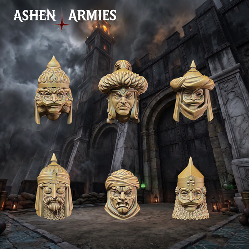 Gilded Dominion Modular Heads