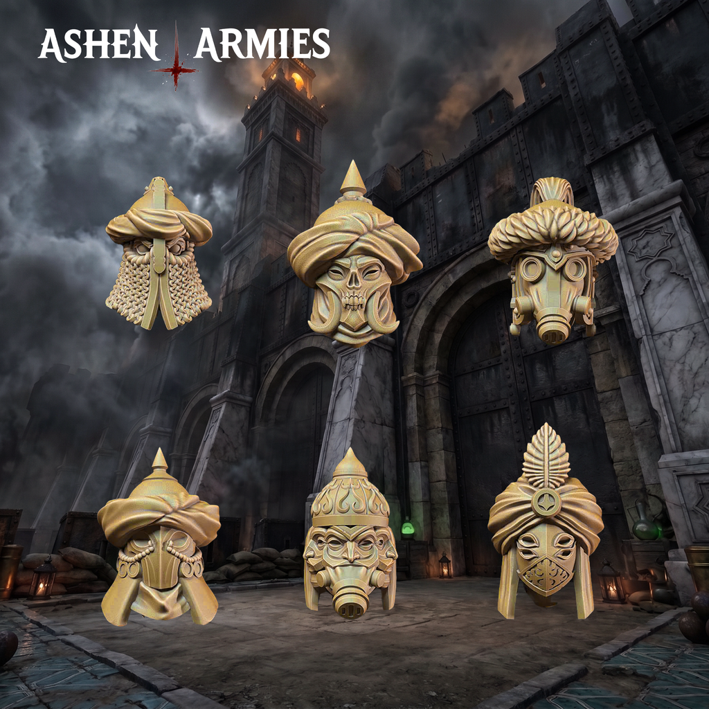Gilded Dominion Modular Heads