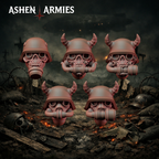 Hellbound Apostasy Modular Heads