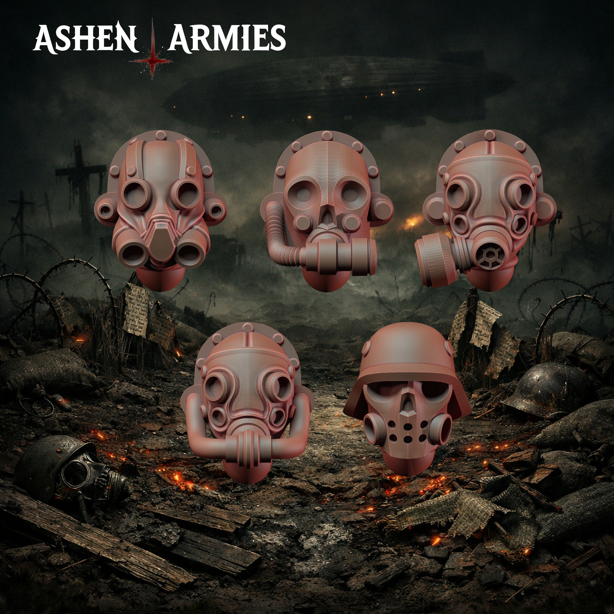 Hellbound Apostasy Modular Heads