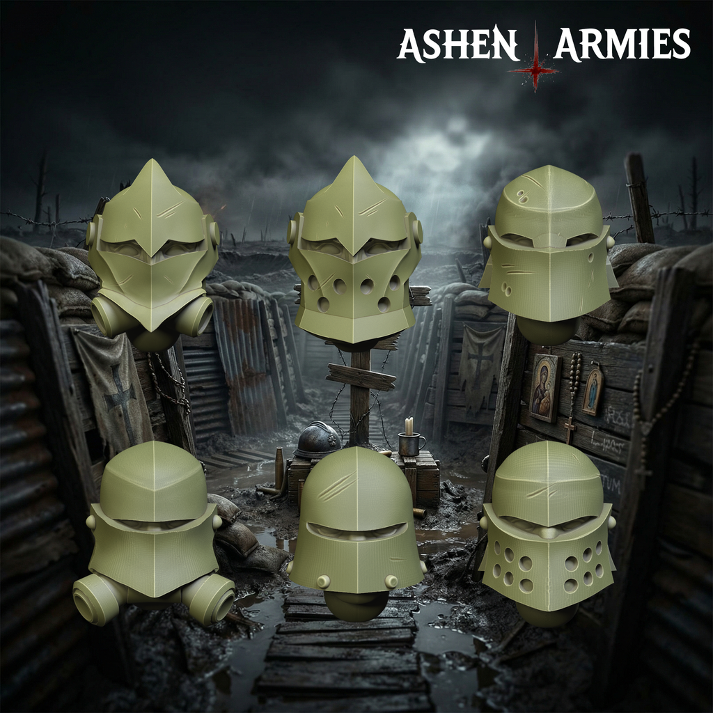 Sanctified Legion Modular Heads