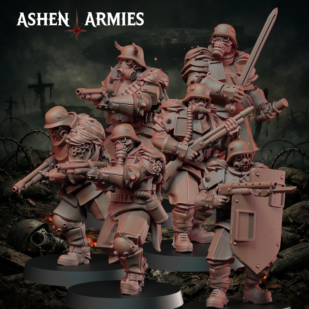 Hellbound Apostasy Heretic Troopers Shotguns
