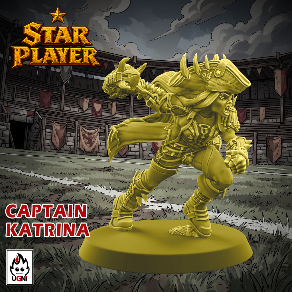 Vampires Fantasy Football Team Captain Katrina