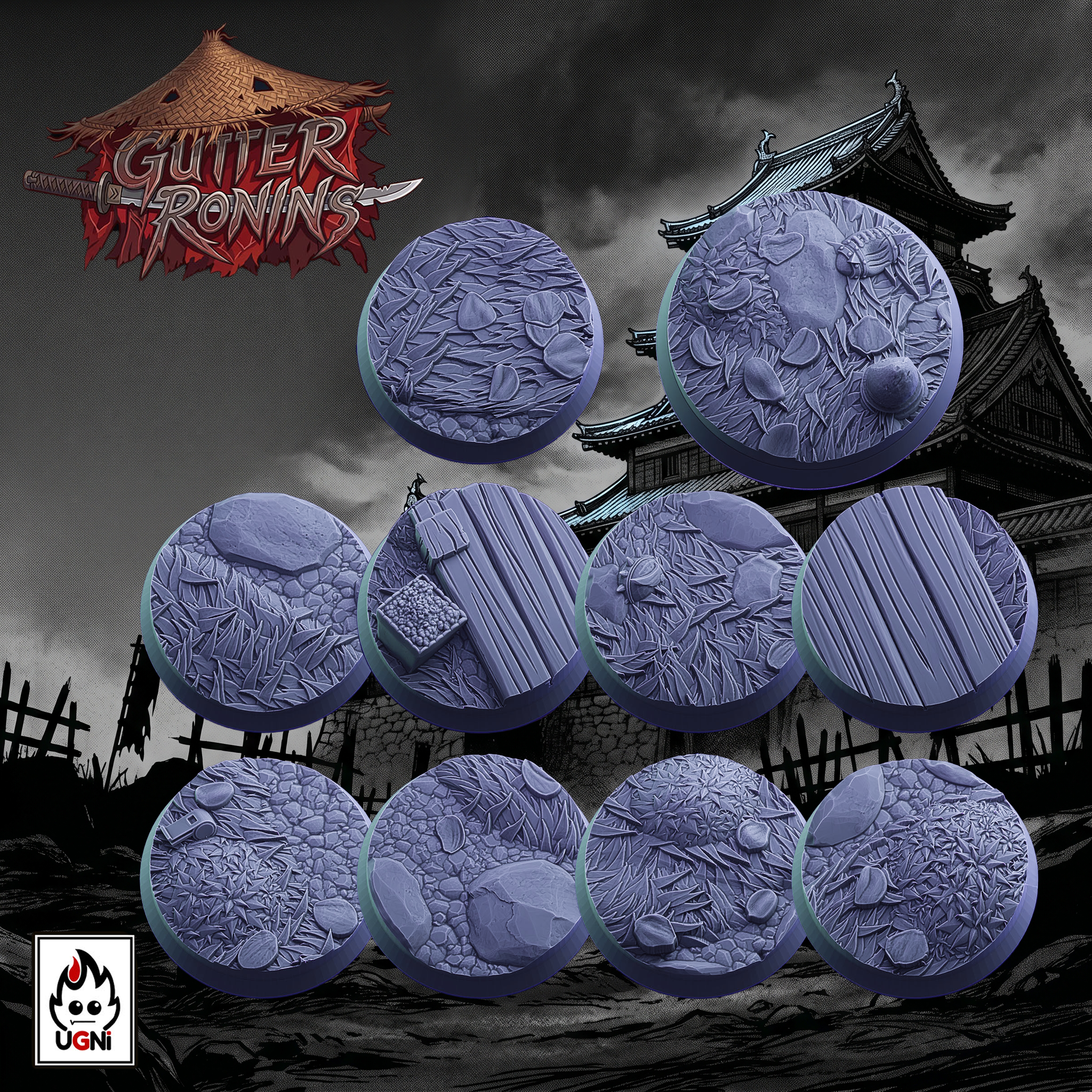 Gutter Ronin High Res Bases