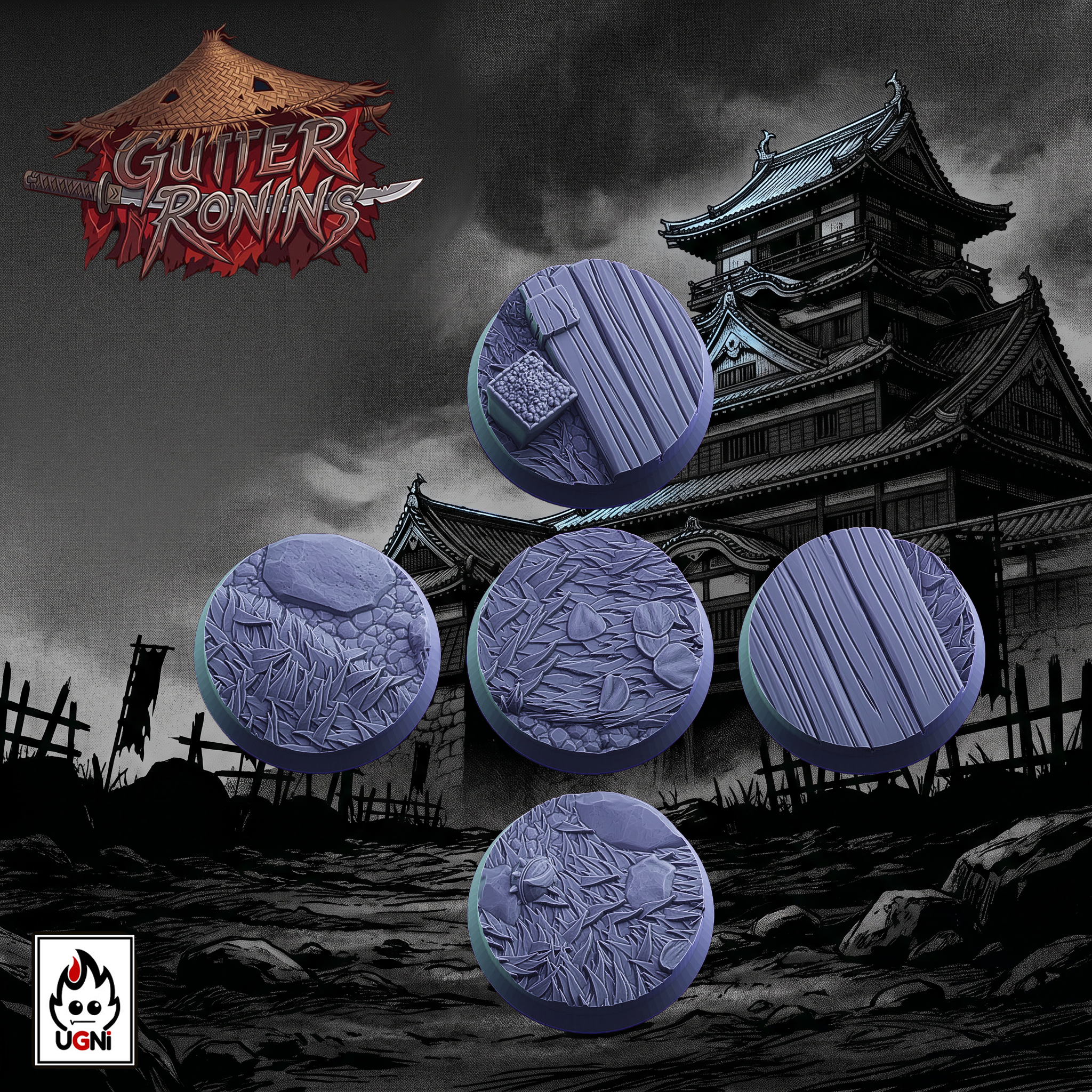Gutter Ronin High Res Bases