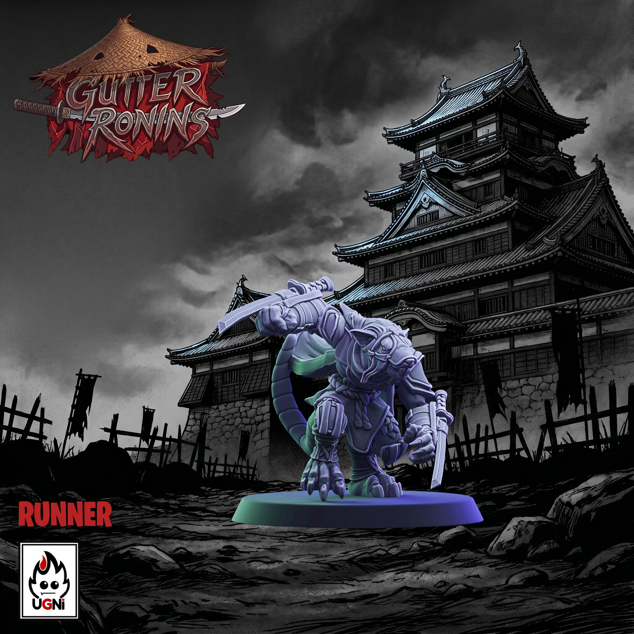 Gutter Ronin Fantasy Football Team Booster Pack One