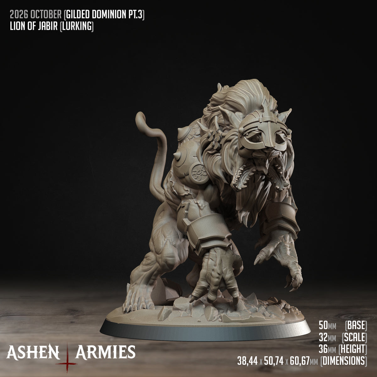 Gilded Dominion Lions of Jabir