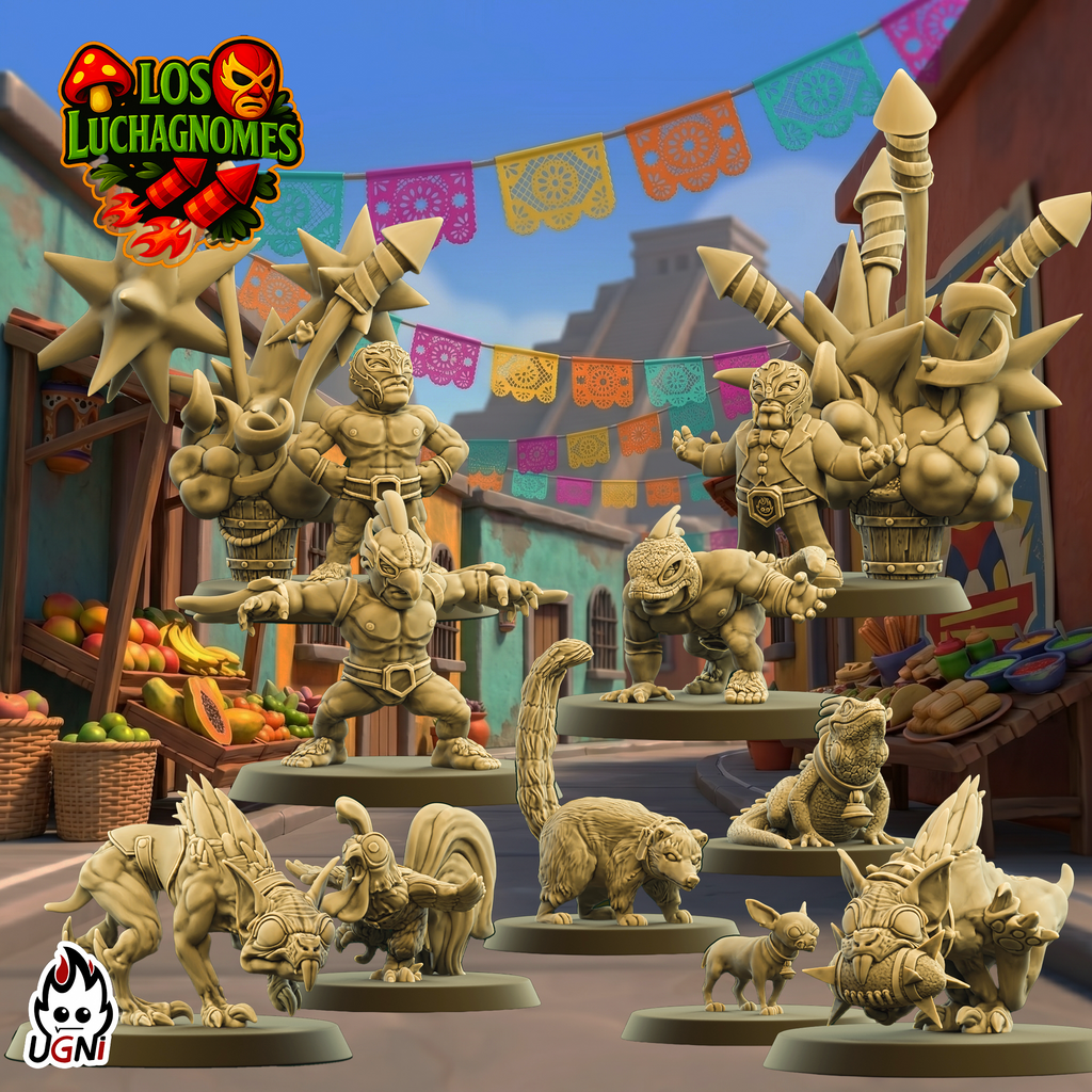 Los Luchagnomes Fantasy Football Team Gnomes