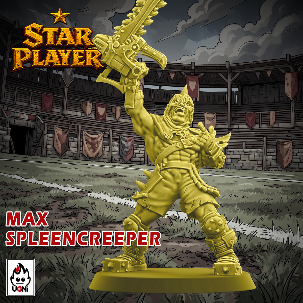 Bloody Valkyrie Fantasy Football Team Max Spleencreeper