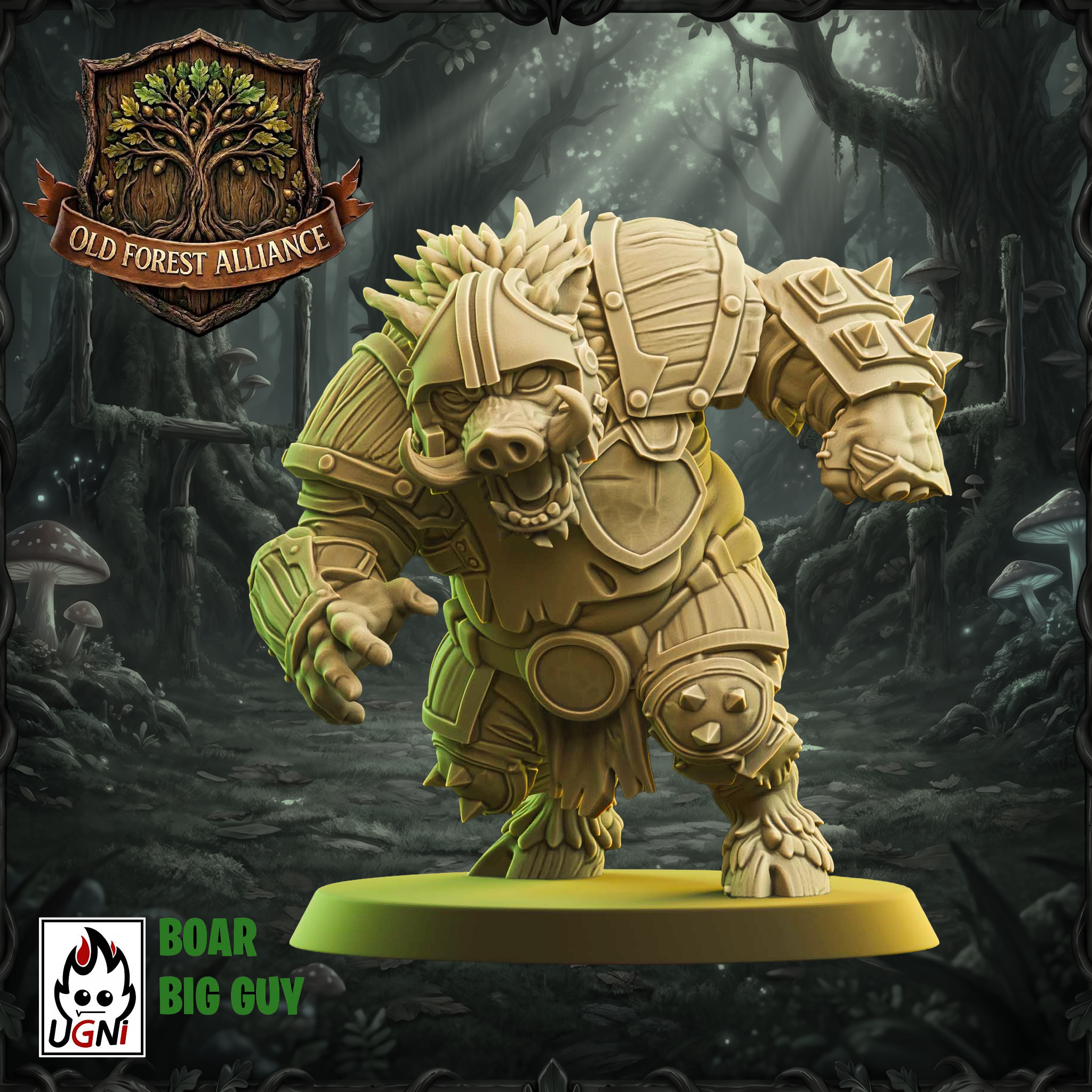 Old Forest Alliance Fantasy Football Team Big Guys