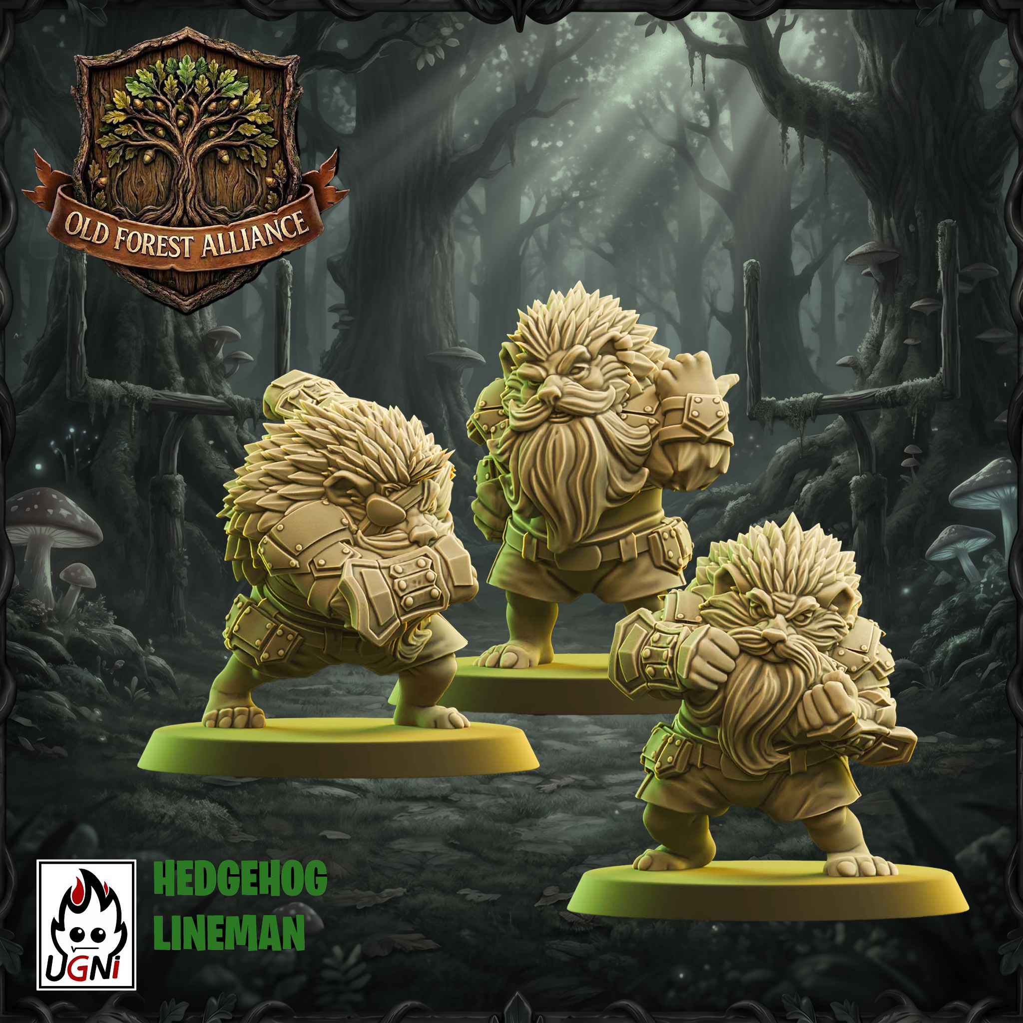 Old Forest Alliance Fantasy Football Team Hedgehogs