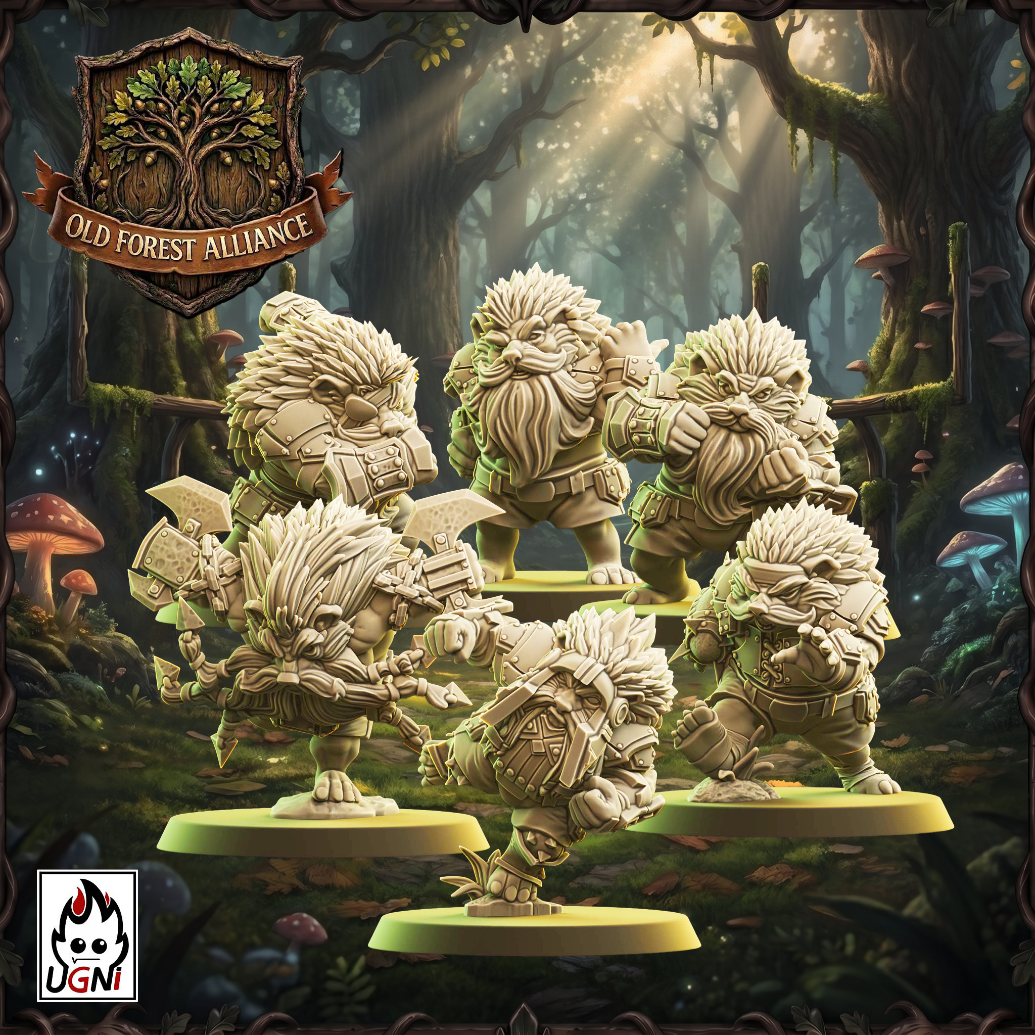 Old Forest Alliance Fantasy Football Team Hedgehogs