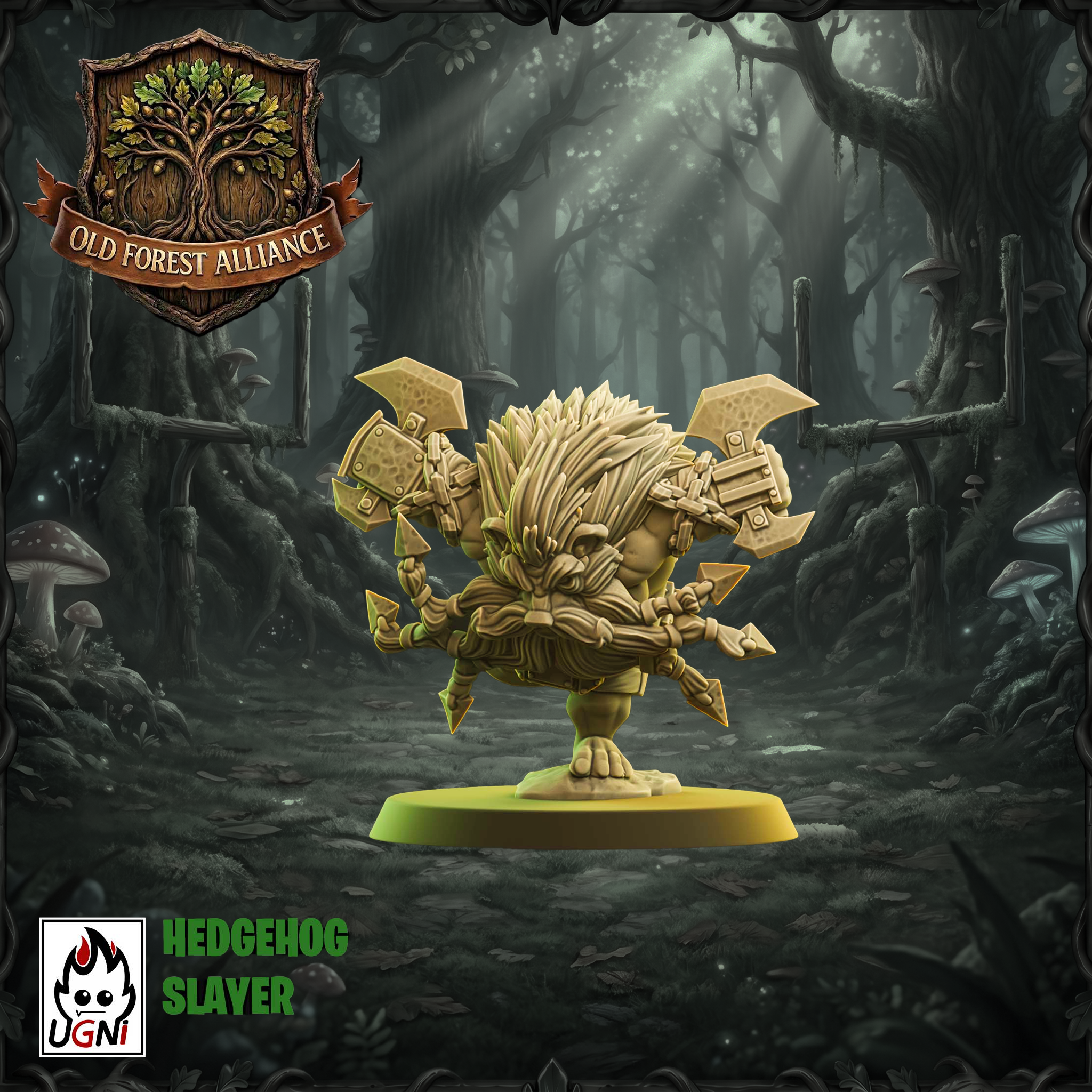 Old Forest Alliance Fantasy Football Team Hedgehogs