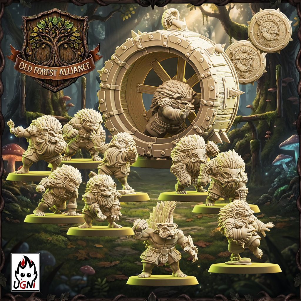 Old Forest Alliance Fantasy Football Team Booster Pack One