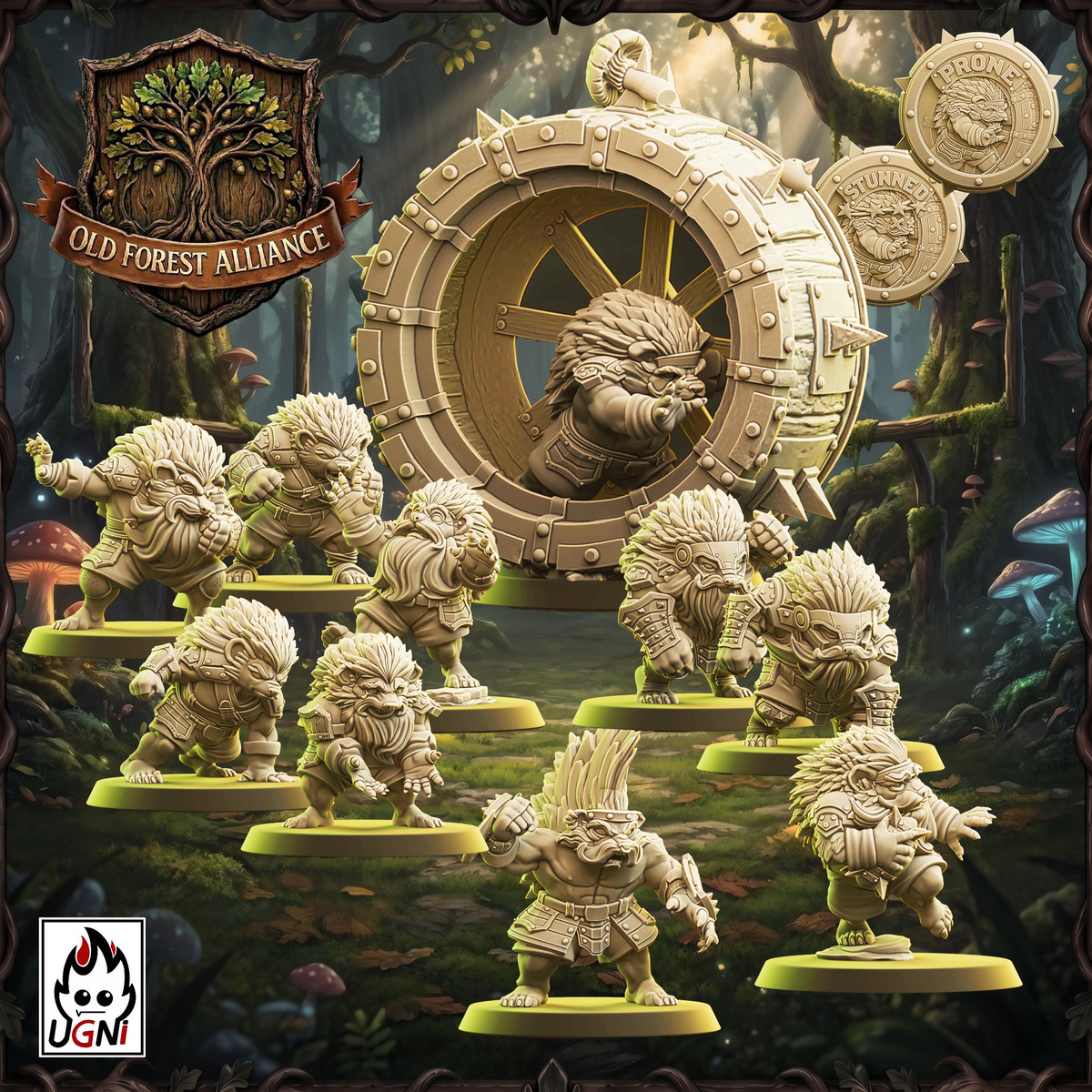 Old Forest Alliance Fantasy Football Team Booster Pack One