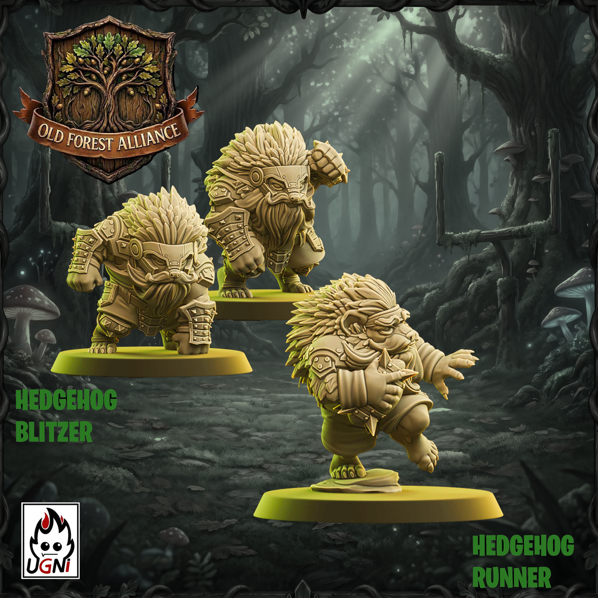 Old Forest Alliance Fantasy Football Team Booster Pack One