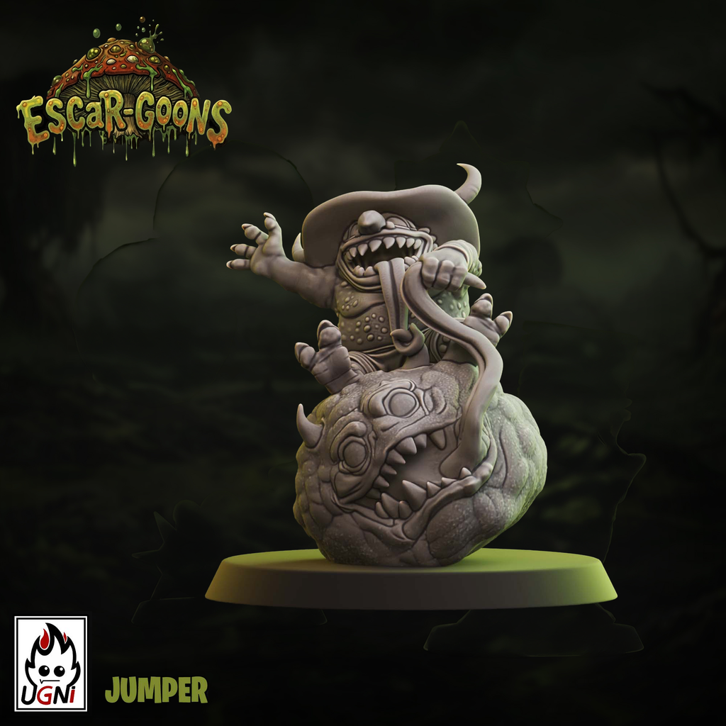 UGNI Miniatures Escar-goons resin miniature jumper