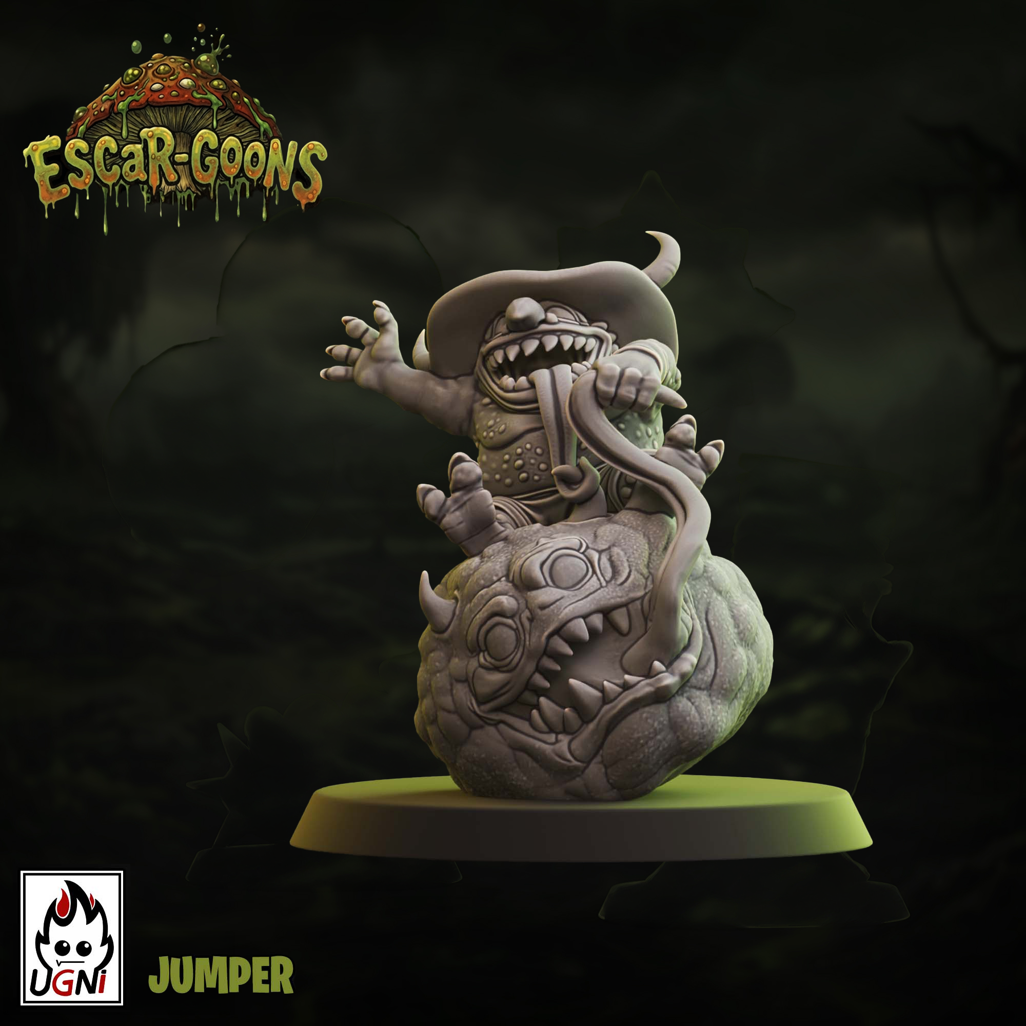UGNI Miniatures Escar-goons resin miniature jumper