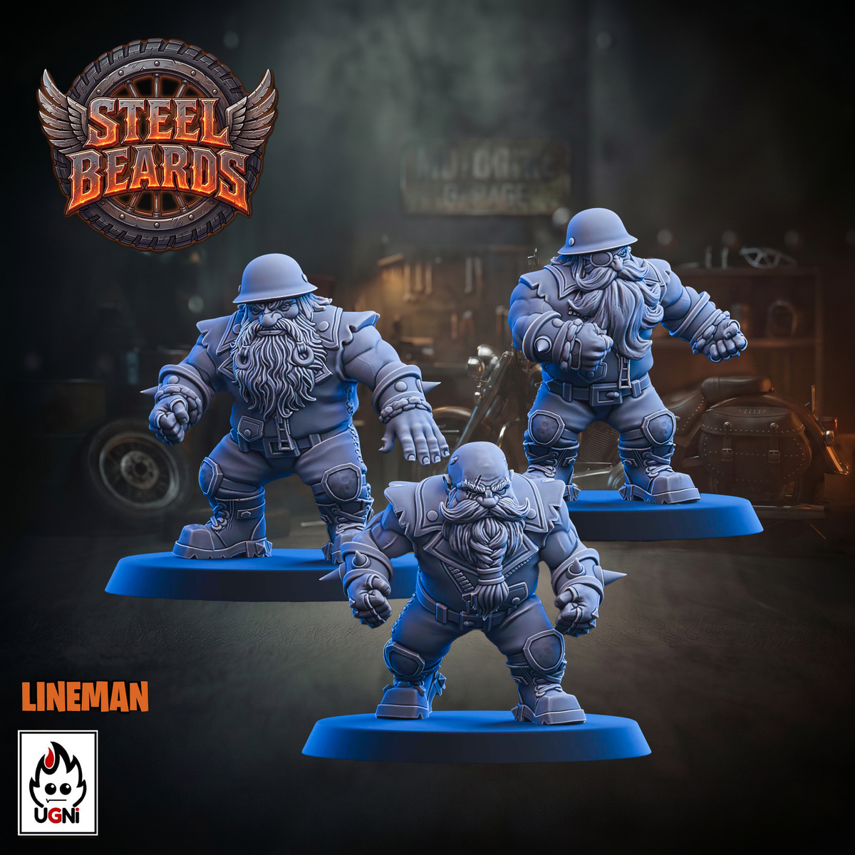 Steel Beards Fantasy Football Team Booster Pack One