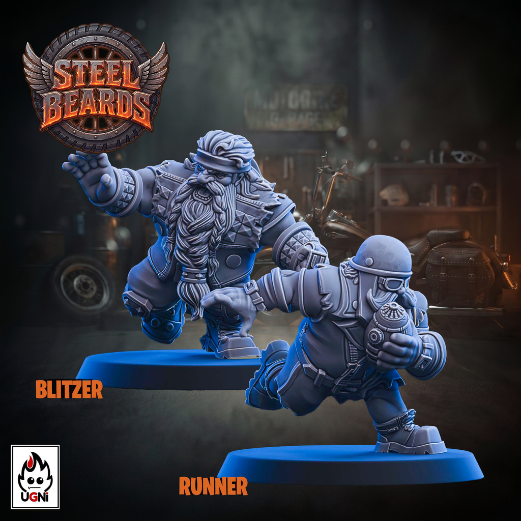 Steel Beards Fantasy Football Team Booster Pack One