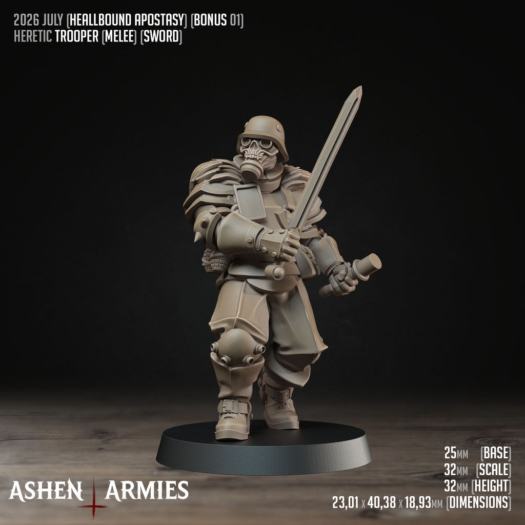 Hellbound Apostasy Heretic Troopers Shotguns