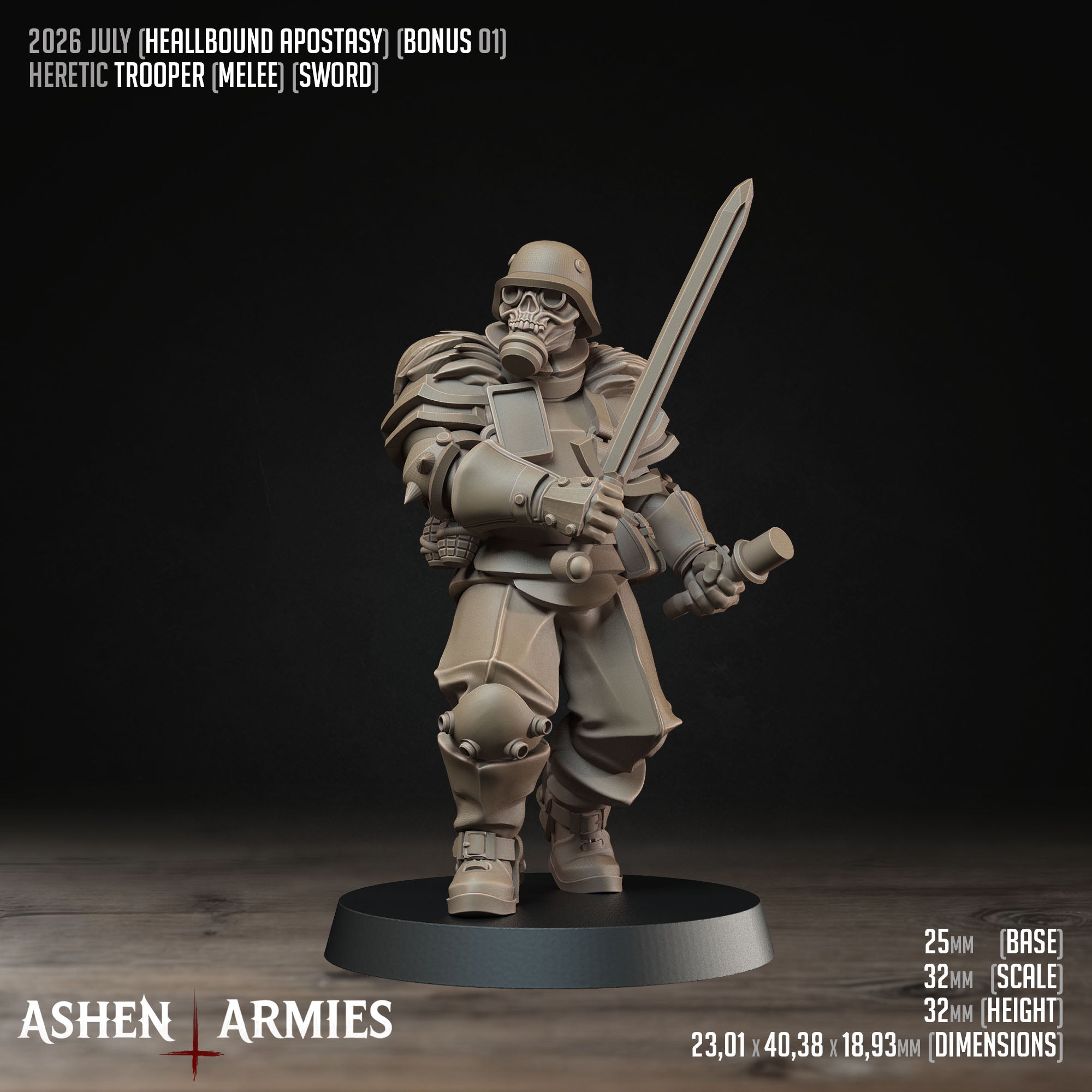 Hellbound Apostasy Heretic Troopers Shotguns