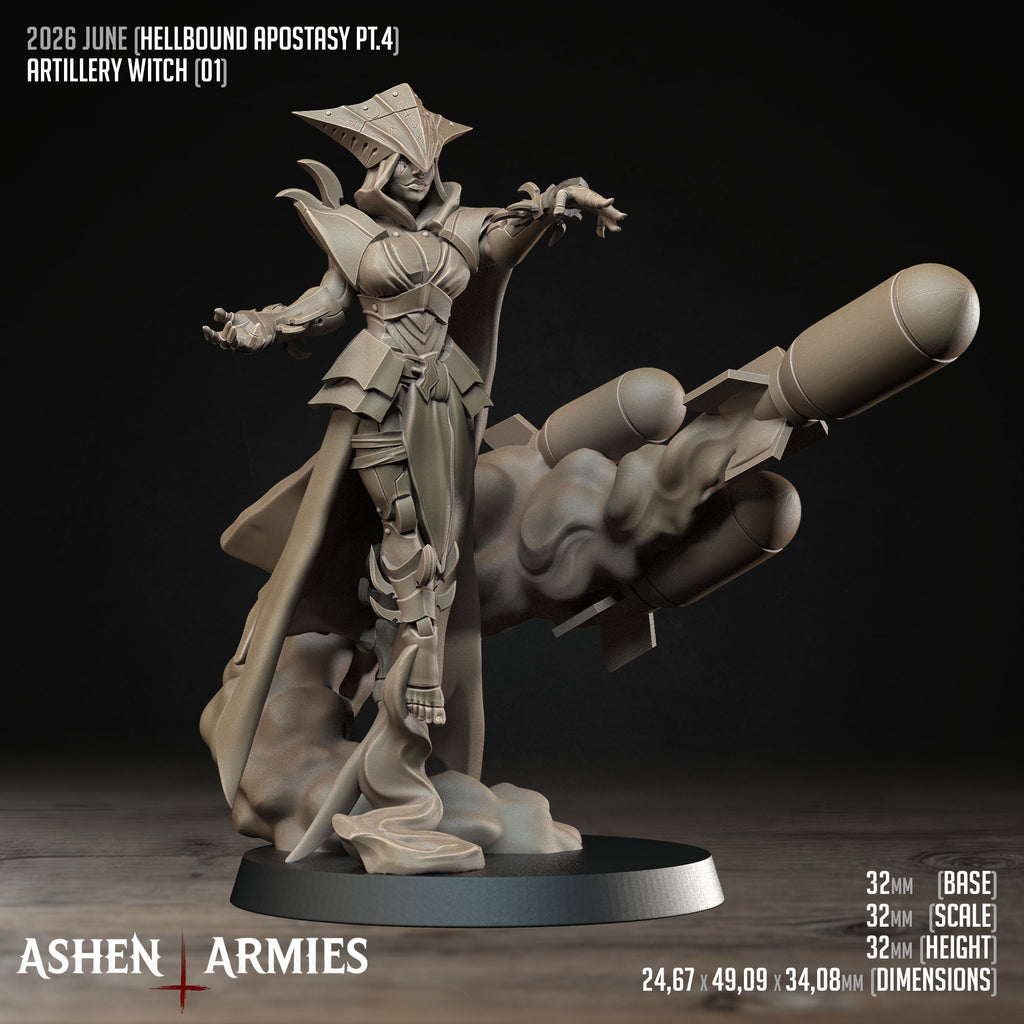 Hellbound Apostasy Artillery Witch (Launching)