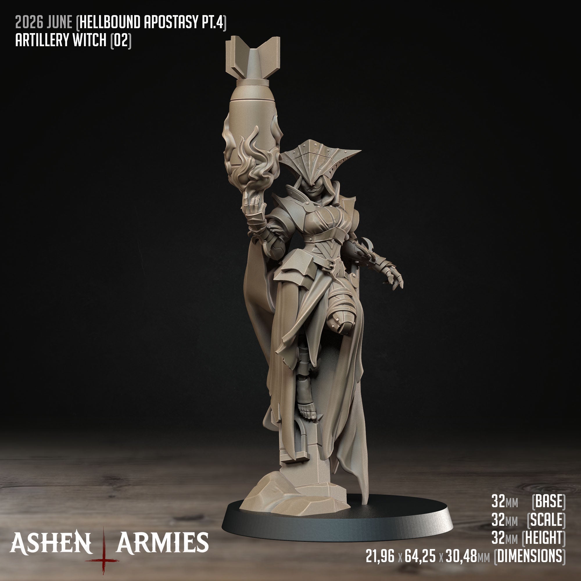 Hellbound Apostasy Artillery Witch