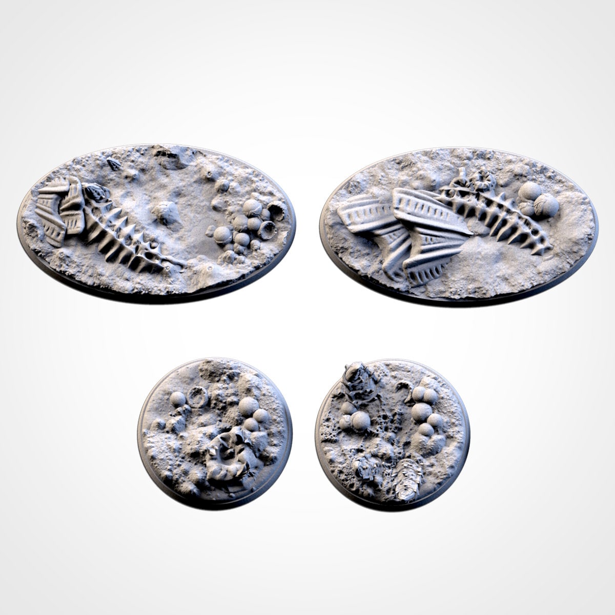 Alien Landscape High Res Bases