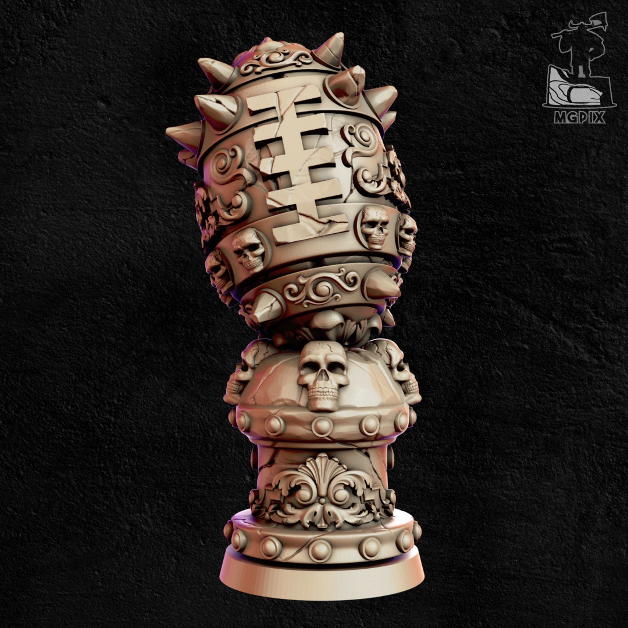 Set of Six Fantasy Football Trophies