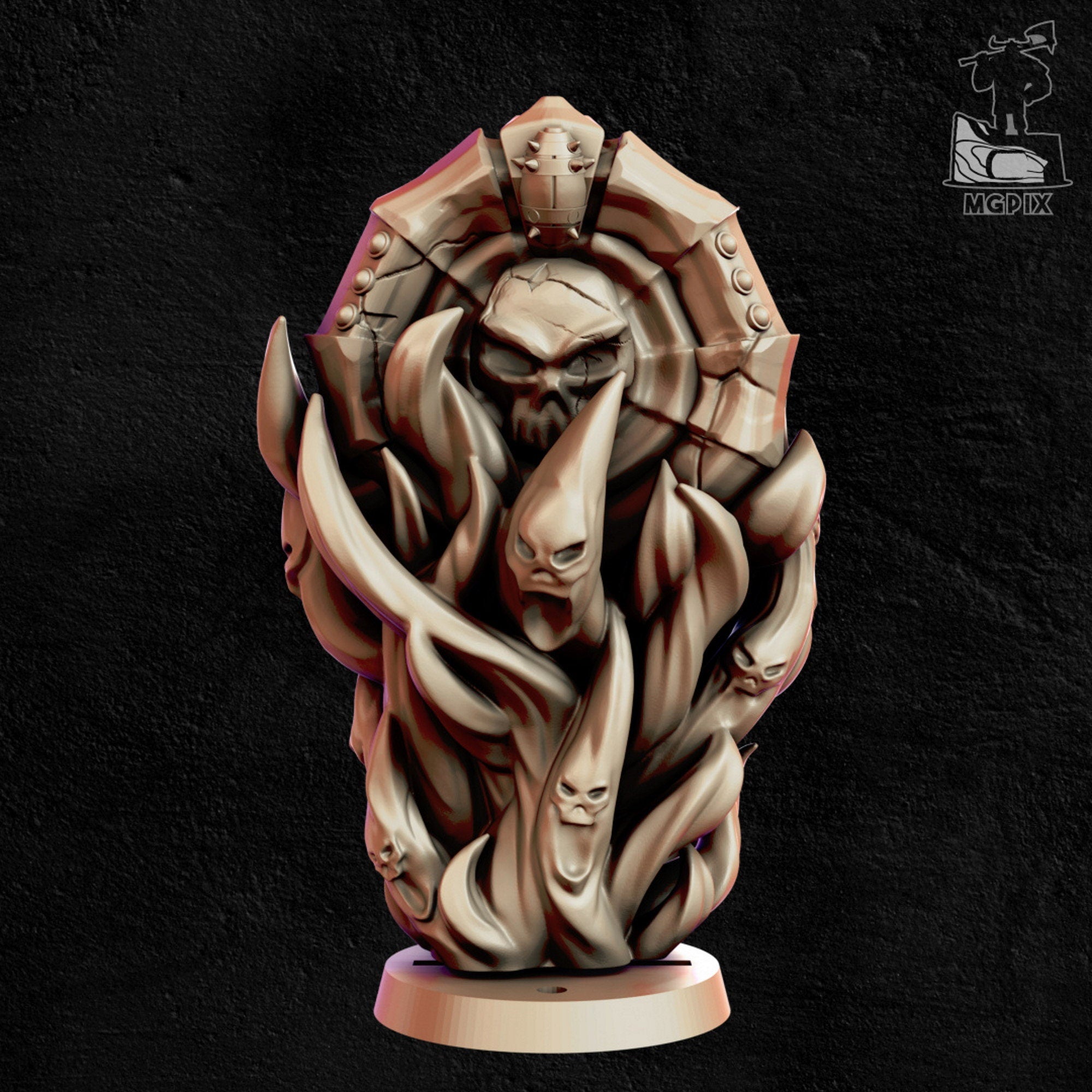 Set of Six Fantasy Football Trophies