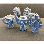 Set of Six Fantasy Football Trophies