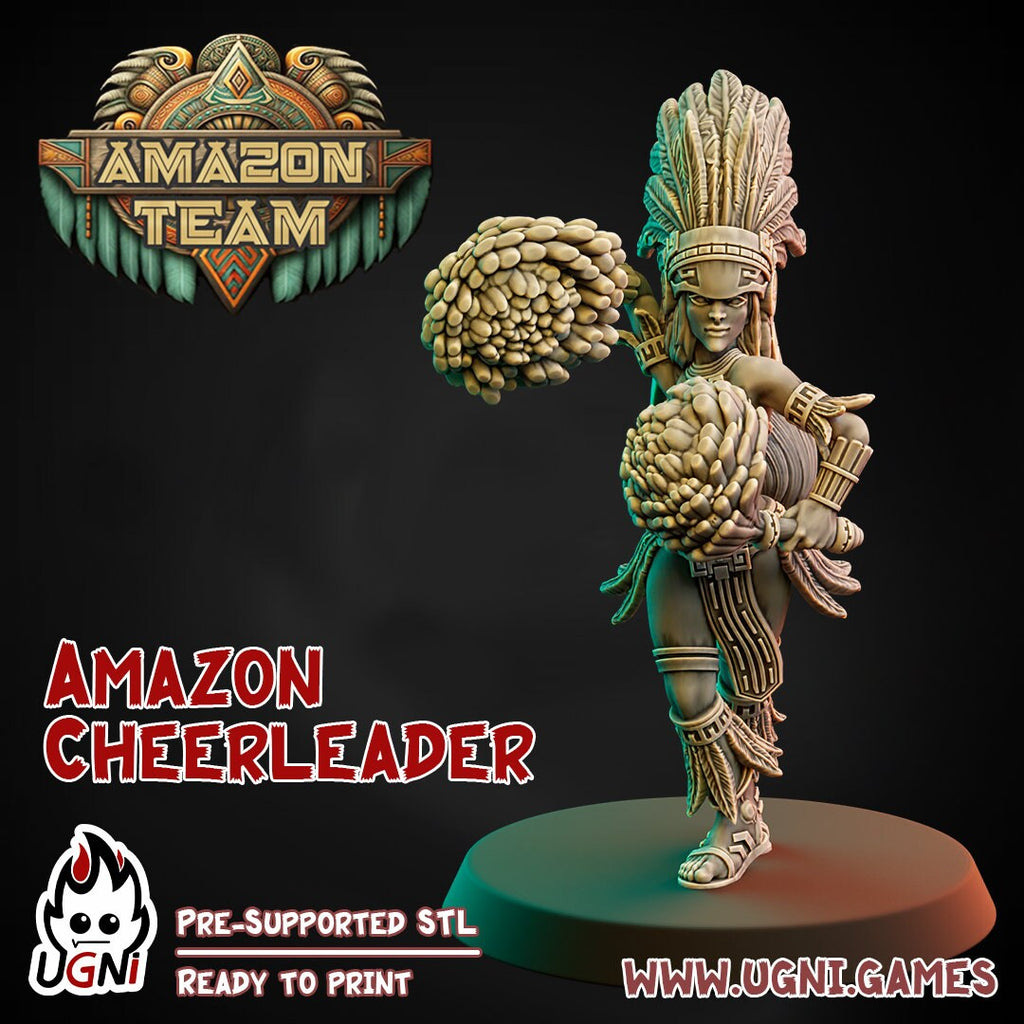 Amazons Fantasy Football Team Cheerleaders
