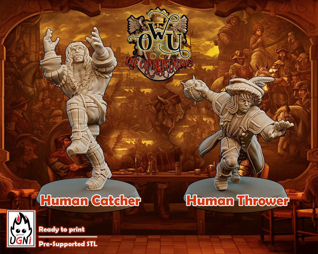 Old World Human Fantasy Football Team