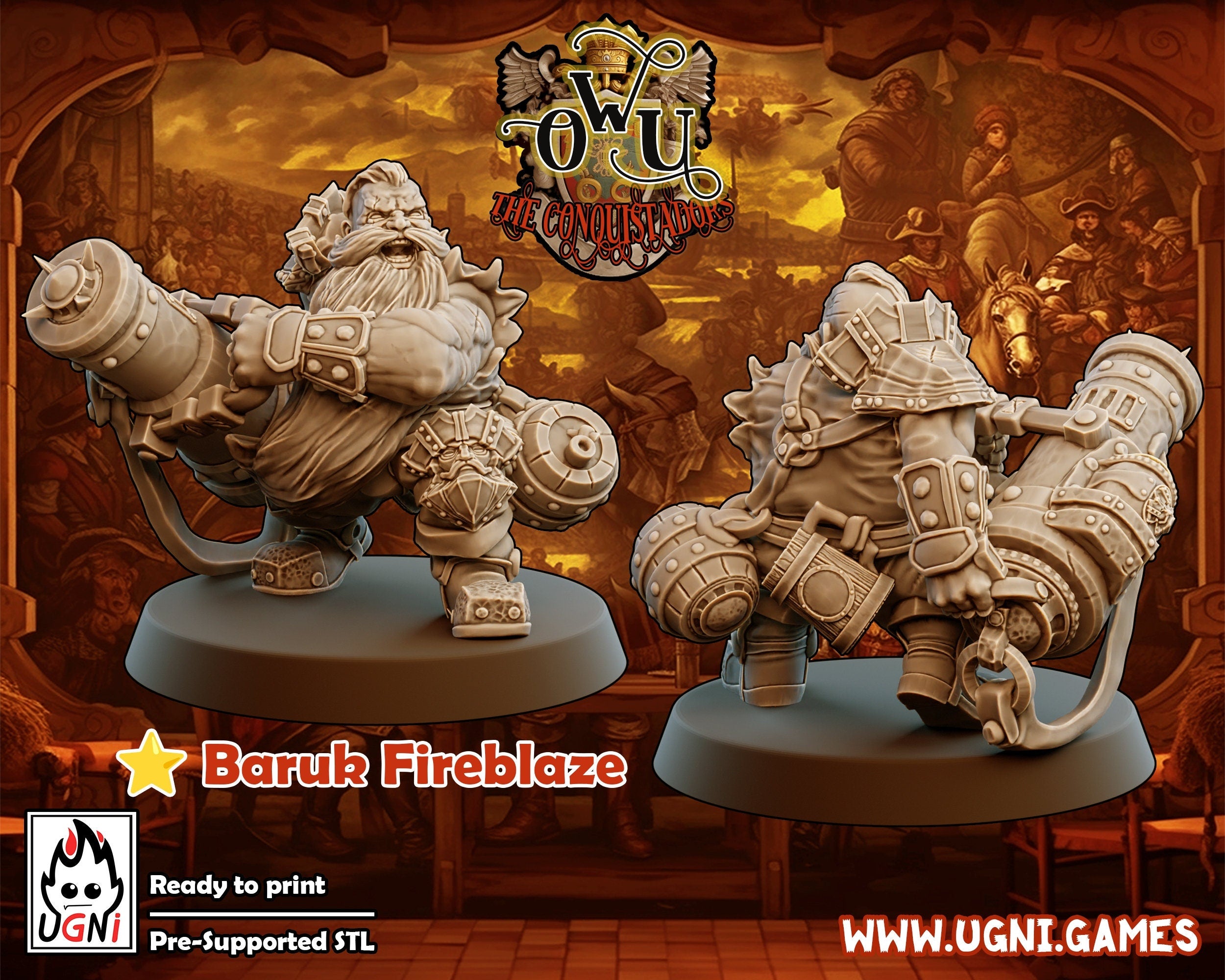 Old World Fantasy Football Team Booster Pack Three