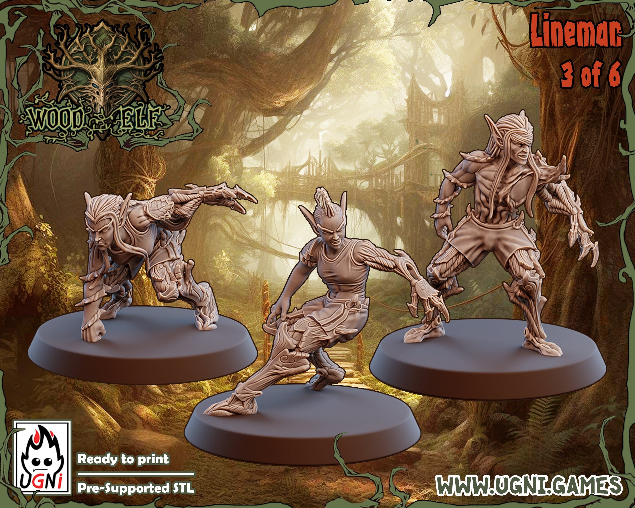 Wood Elves Fantasy Football Team