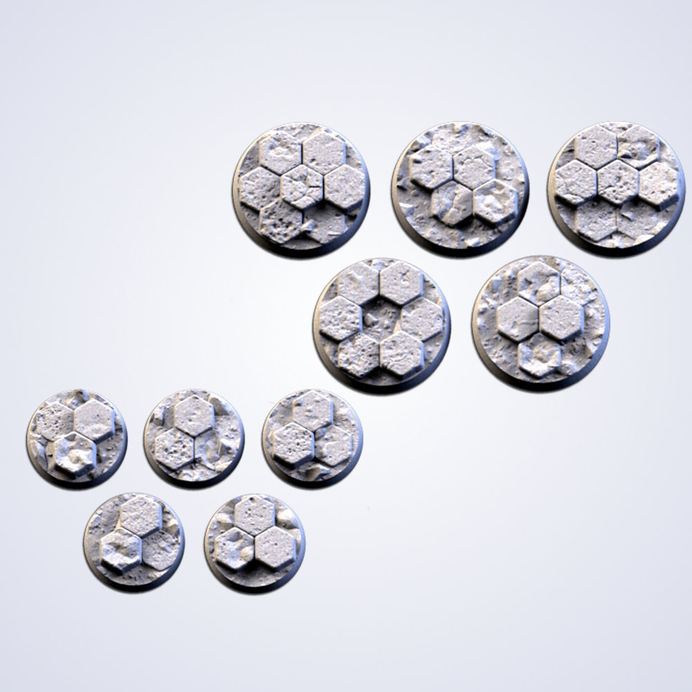 Basalt Hexes High Res Bases