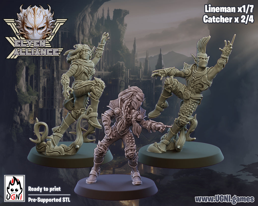 Elven Alliance Fantasy Football Team Booster Pack One