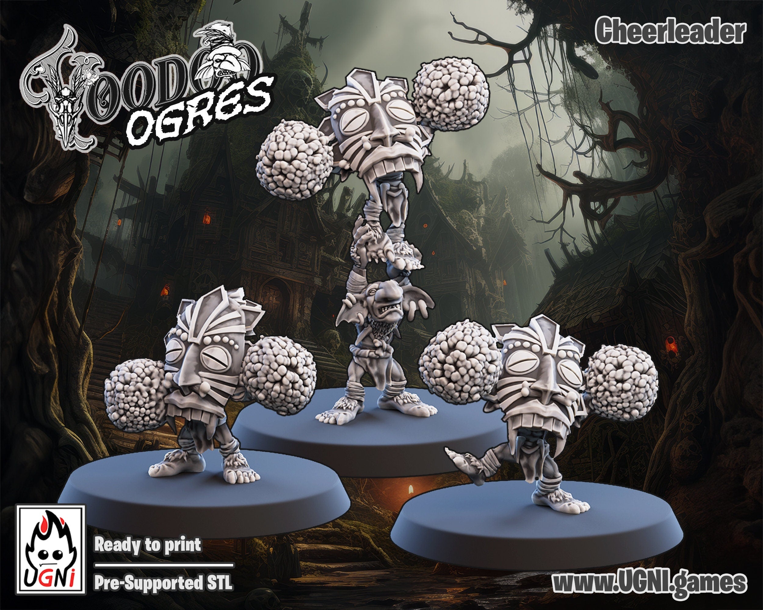 Goblin Cheerleaders Fantasy Football