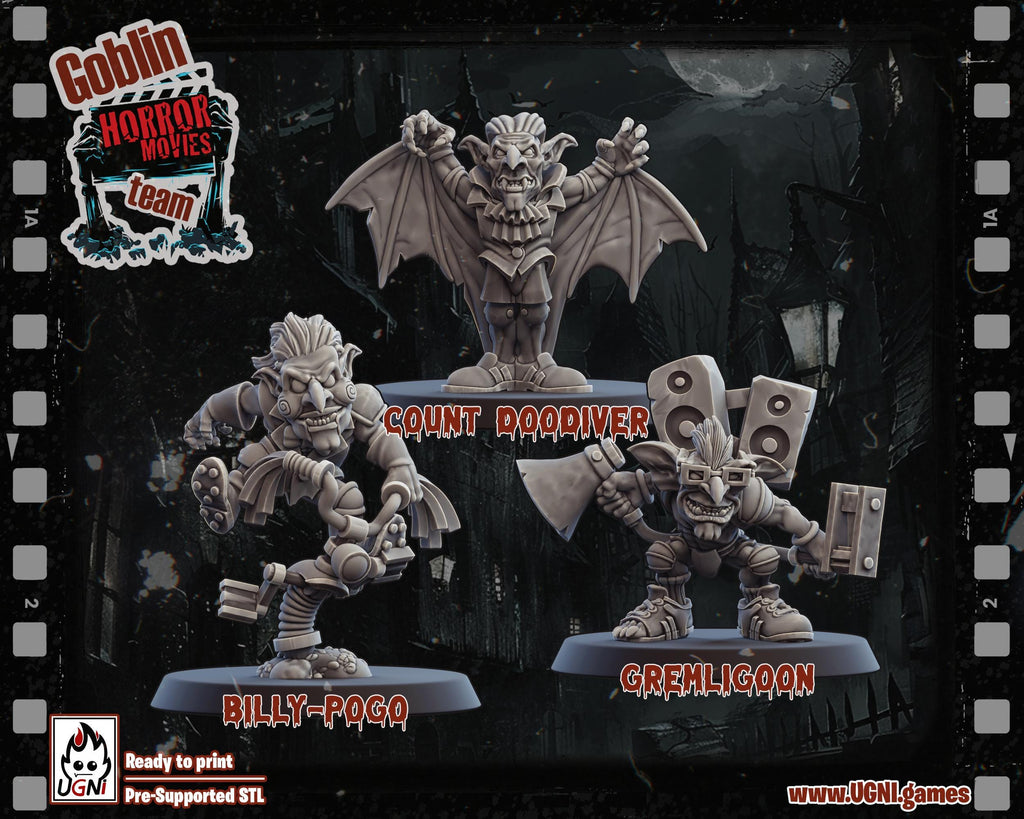 Goblin Horror Icons Fantasy Football Team