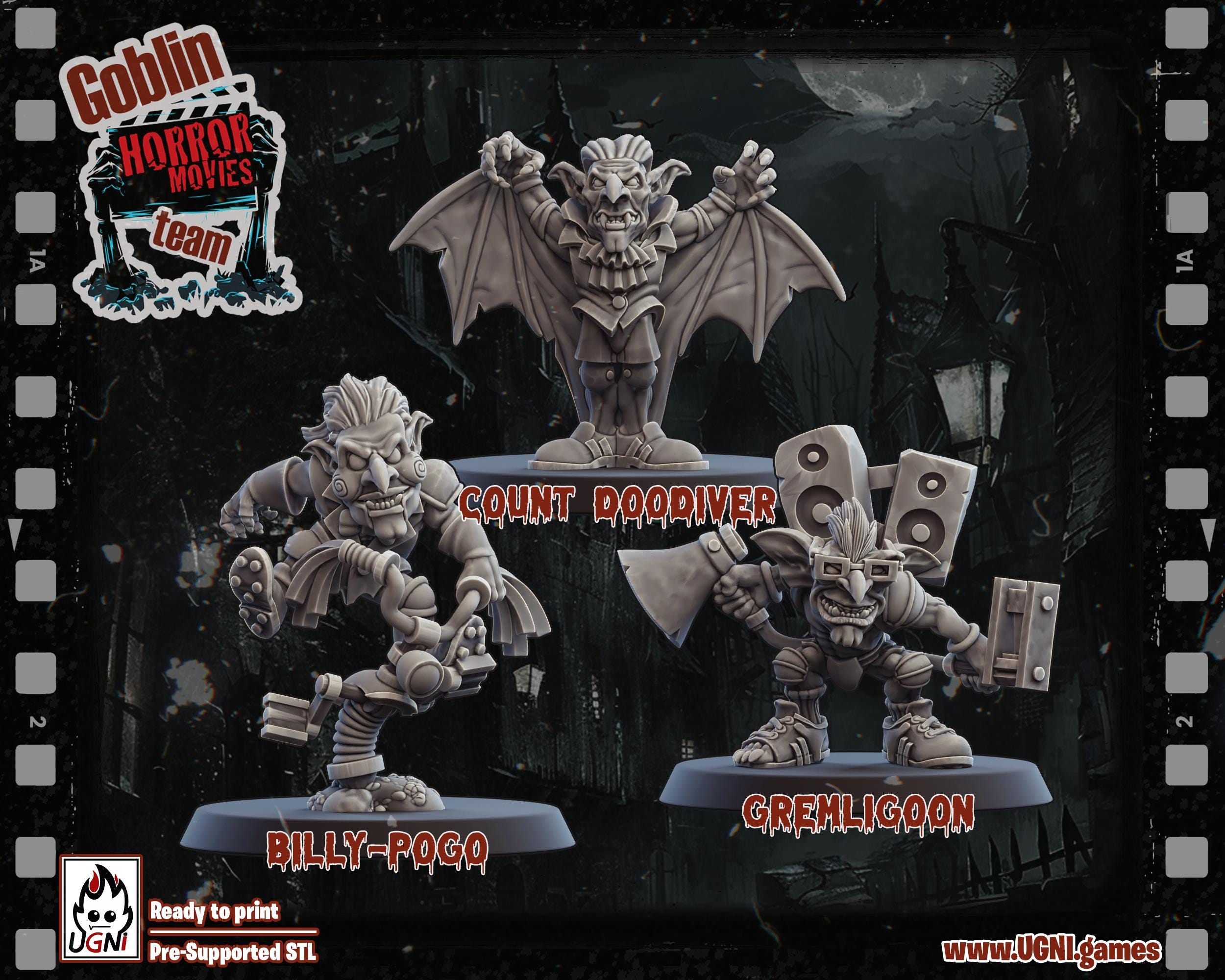 Goblin Horror Icons Fantasy Football Team