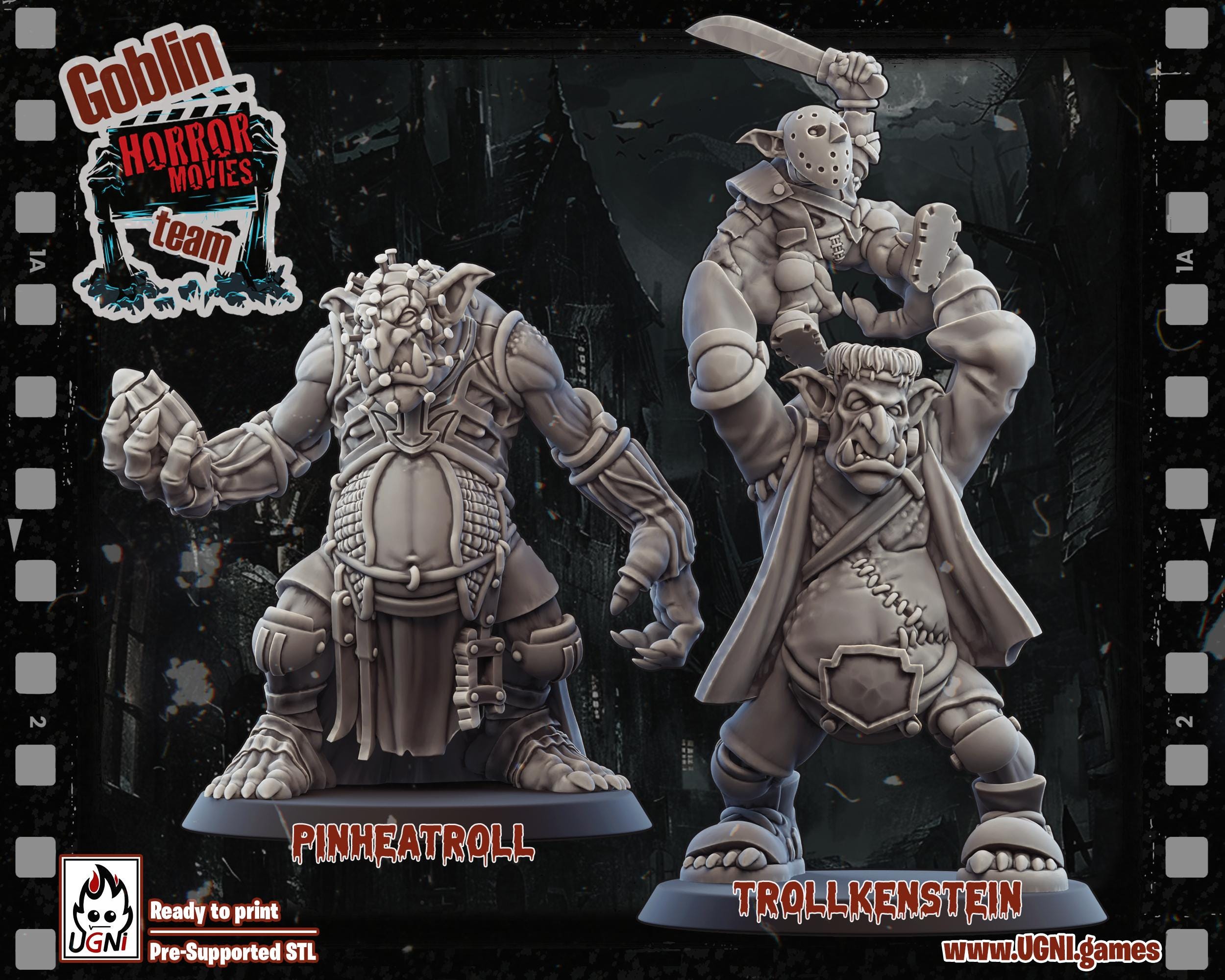 Goblin Horror Icons Fantasy Football Team