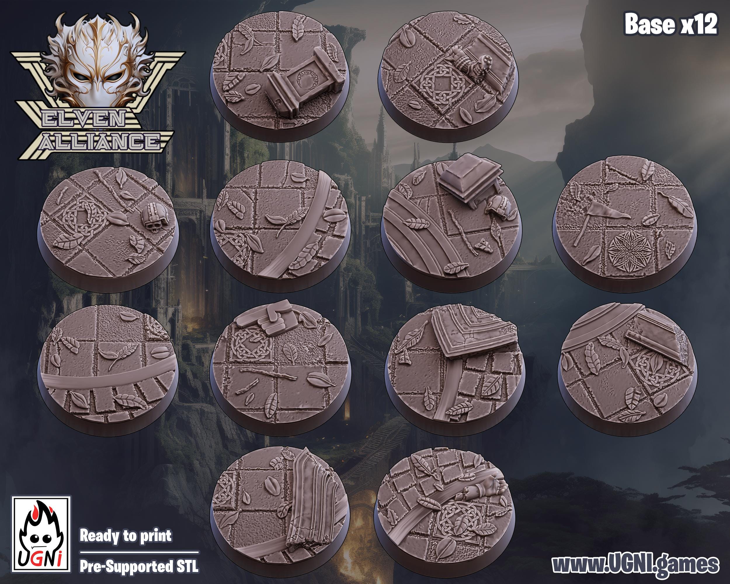 Elven Alliance High Res Bases