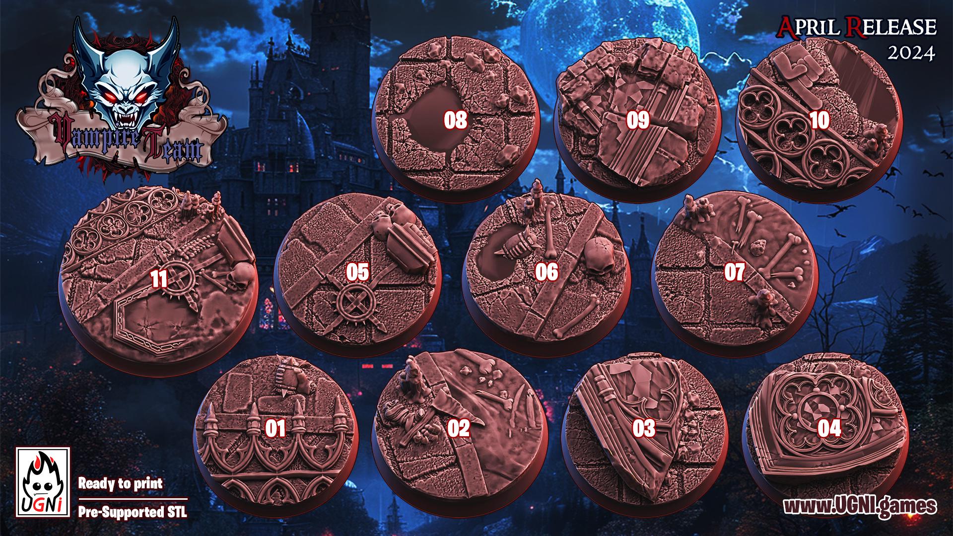 Vampire High Res Bases